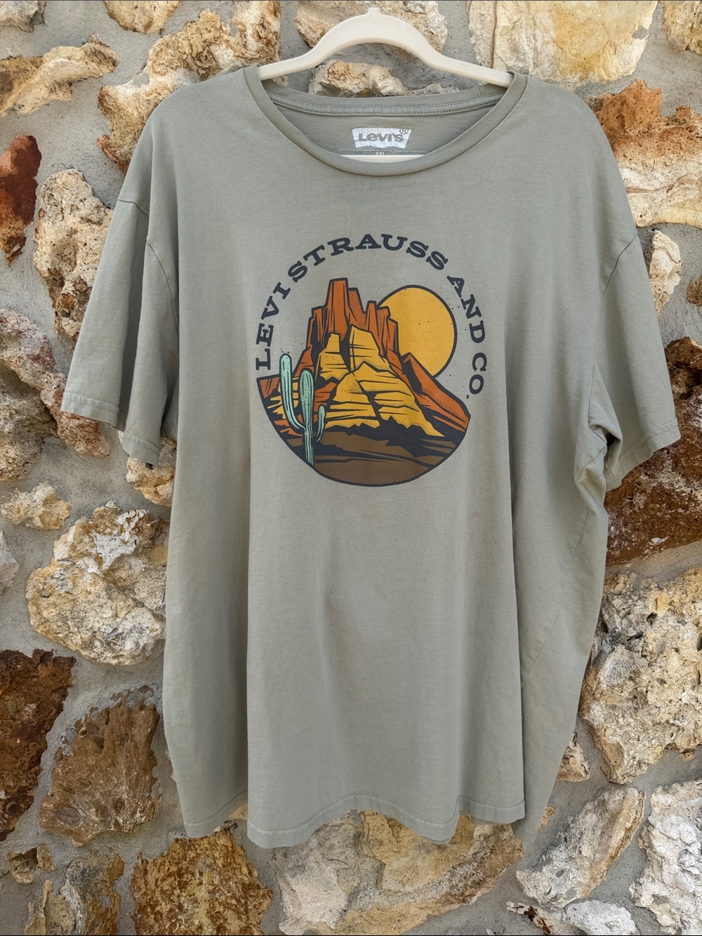 Levi Strauss shirt desert vibes western